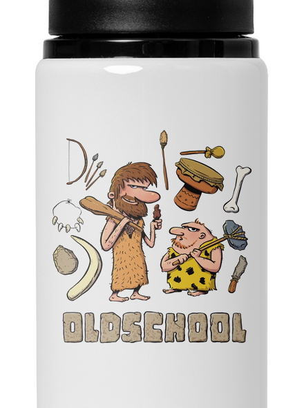 Oldschool flaša na vodu White