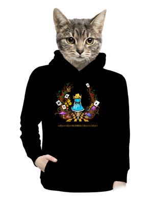 dámska mikina klokanka