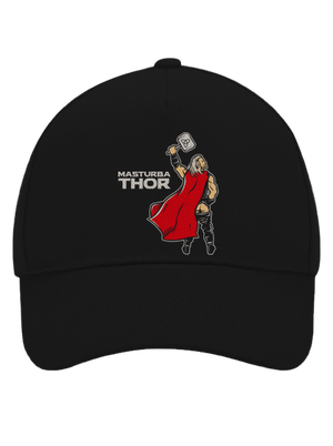 Masturbathor šiltovka baseballka Black