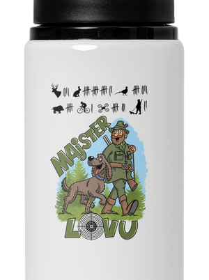 Majster lovu flaša na vodu White