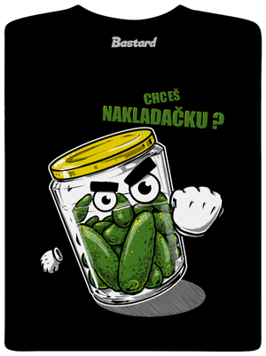 Nakladačka detské tričko Black