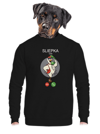 unisex mikina bez kapucne