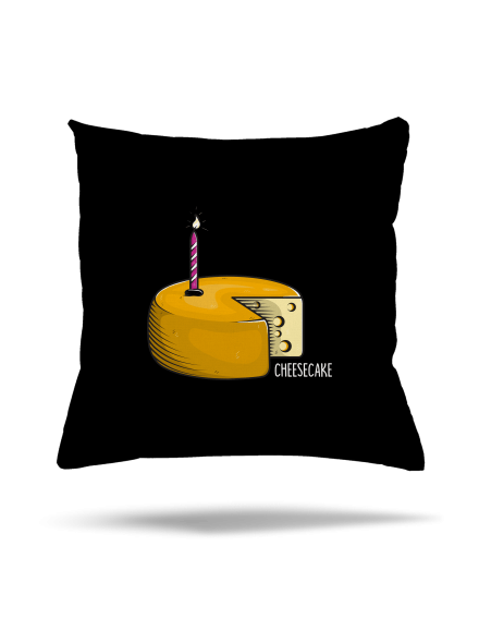 Cheese cake vankúš Black