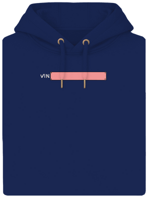 Osobný VIN kód unisex mikina premium Navy