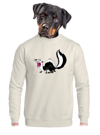 unisex mikina bez kapucne