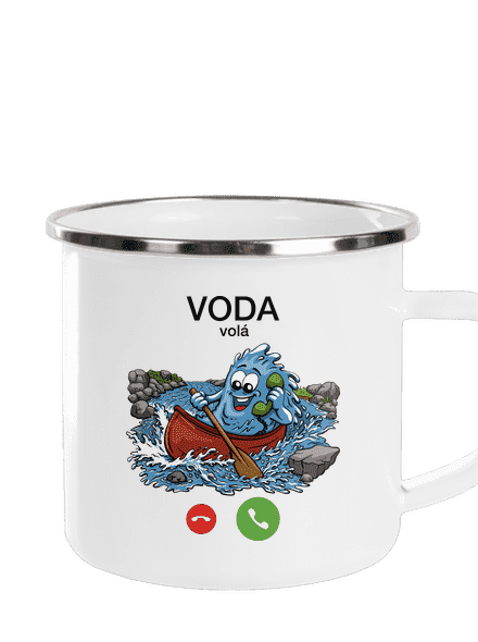 Voda volá plecháčik White