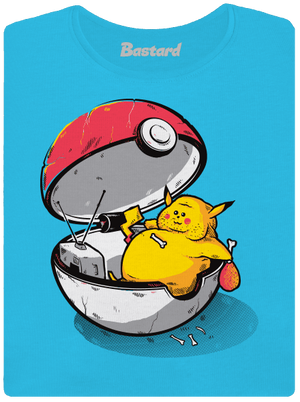Koniec pokémona dámske tričko Blue Atol
