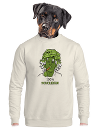 unisex mikina bez kapucne