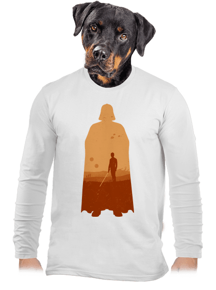 Skywalker pánske dlhý rukáv White