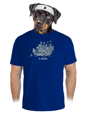 Noemova archa pánske športové tričko Royal Blue Mal