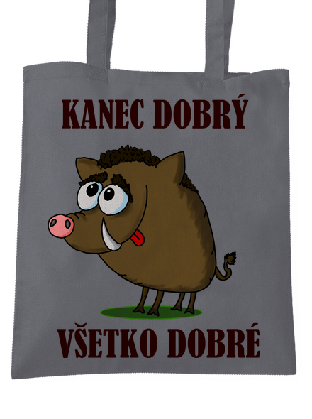 Kanec dobrý taška Graphite grey