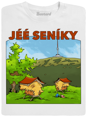 Jeseníky pánske tričko White