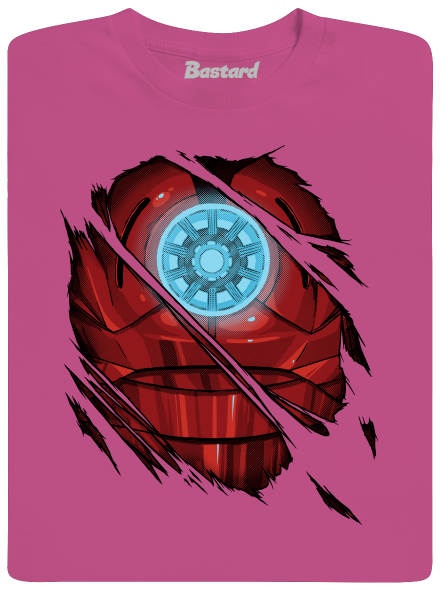 Ironman detské tričko Fuchsia