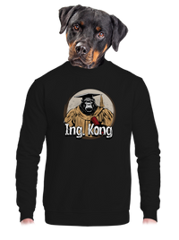 unisex mikina bez kapucne