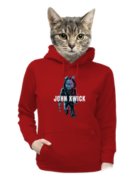 dámska mikina klokanka