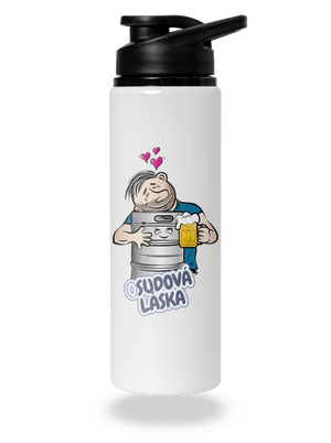 Osudová láska flaša na vodu White