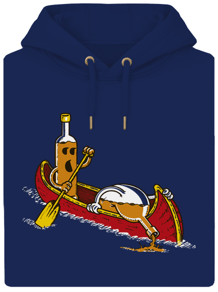 Rumáci unisex mikina premium Navy
