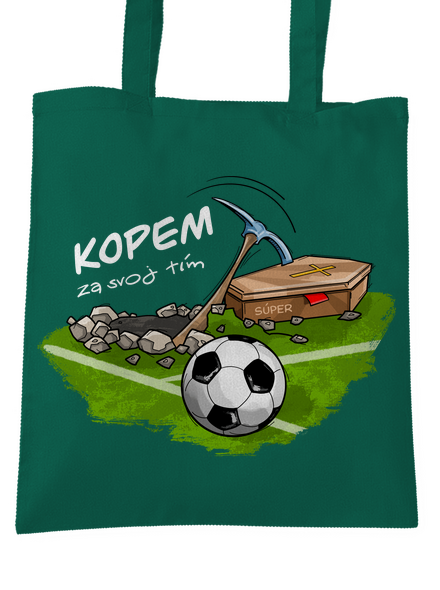 Kopem za svoj tím taška Bottle Green WM