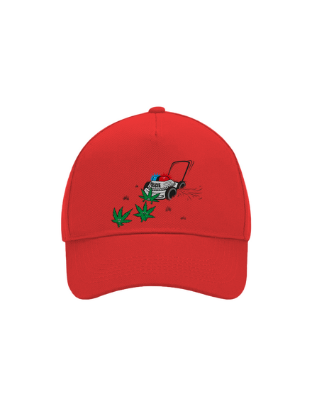 Ganja kríza šiltovka baseballka Classic Red