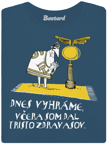 Dnes vyhráme dámske tričko prémium Petrol Blue