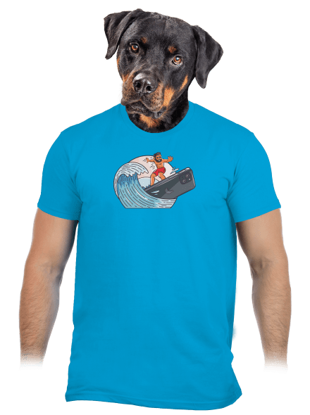 Som surfer pánske tričko Atoll