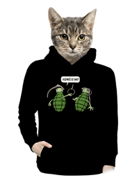 dámska mikina klokanka