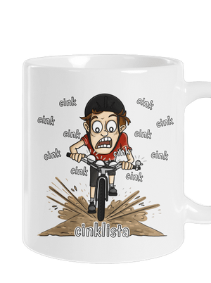 Cinklista klasický hrnček White