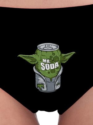 Mr. Sóda dámske nohavičky Black