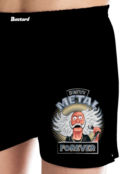 Heavy metal forever pánske trenky Black