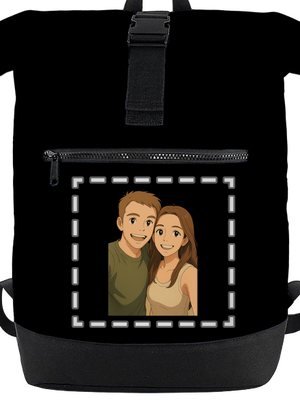 Ghibli efekt z vlastnej fotky batoh Black