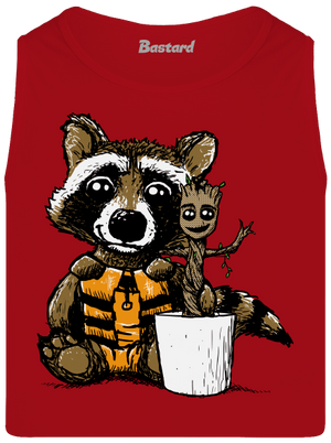 Strážcovia galaxie pánske tielko Red