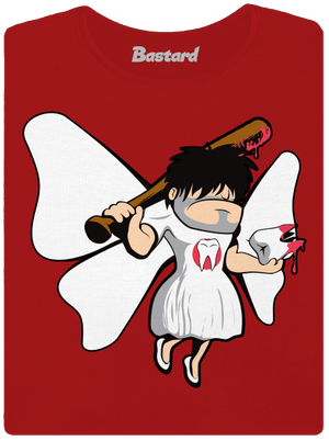 Zúbková víla dámske tričko prémium Red Mal