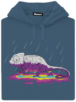 Odkryté tajomstvo dámska mikina klokanka Denim