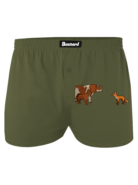 Vůl, pes a vulpes pánske trenky Khaki