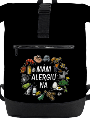Mám alergiu na... + fix batoh Black