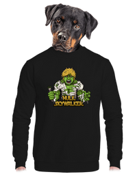 unisex mikina bez kapucne