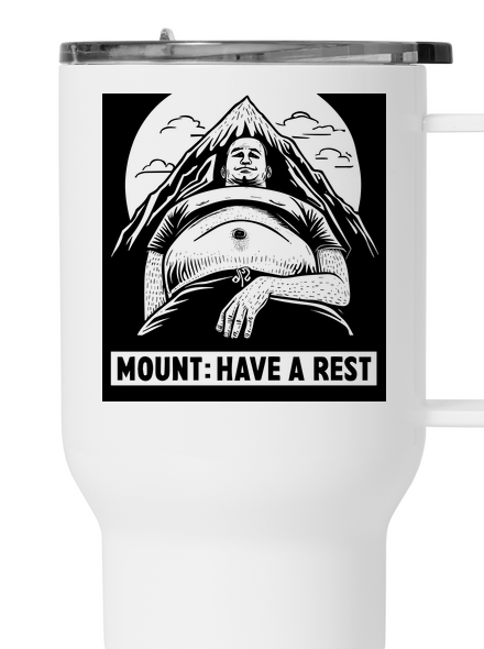 Mount have a rest termohrnček White