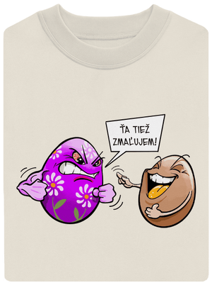 Zmaľujem ťa unisex mikina bez kapucne Off White