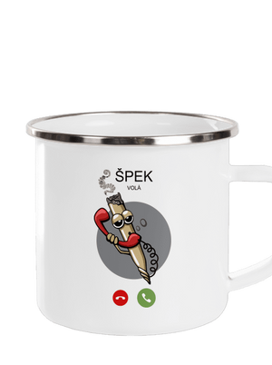 Špek volá plecháčik White