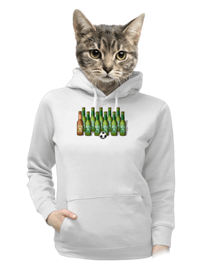 dámska mikina klokanka