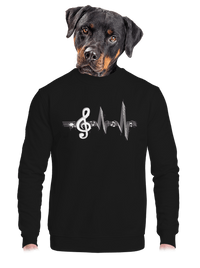 unisex mikina bez kapucne