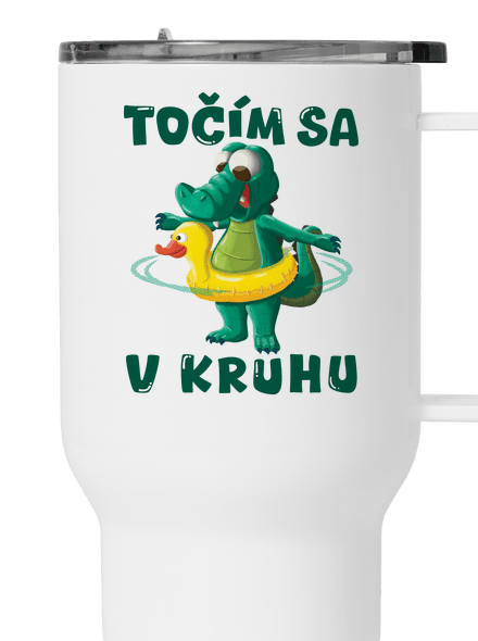 Točím sa v kruhu termohrnček White