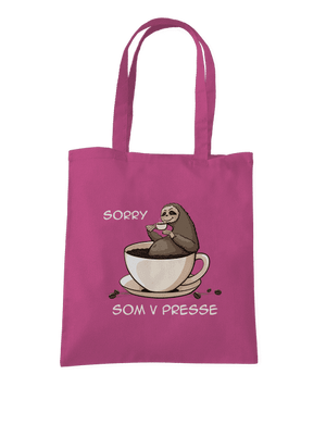 V presse taška Fuchsia