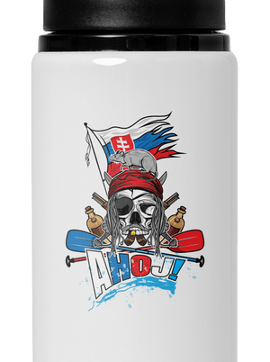 Ahoj flaša na vodu White