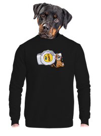 unisex mikina bez kapucne