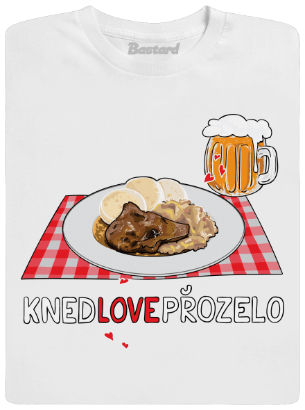 Knedlo vepřo zelo detské tričko White