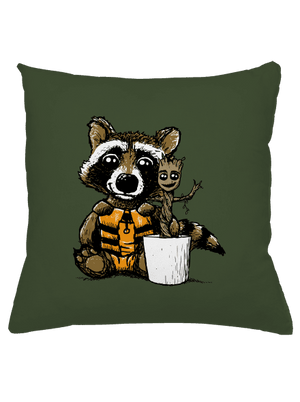 Strážcovia galaxie vankúš Olive Green