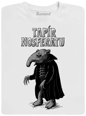 Tapír Nosferatu pánske dlhý rukáv White