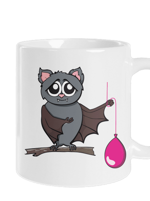 Netopier klasický hrnček White