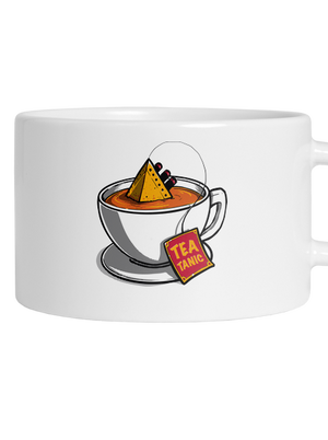 Teatanic hrnček makronka White